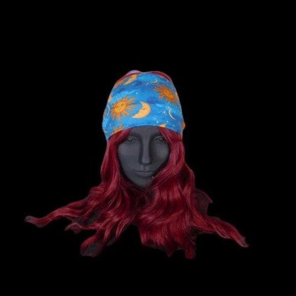 Sun & Moon Celestial Headband - Boho Festival Stretch - New - Picture 4 of 9